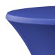 Statafelhoes samba rond met topcover blauw