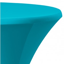 Statafelhoes voor statafel 80 tot 85 cm turquoise