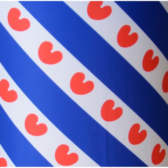 Statafelhoes Friesche vlag print rond 80-85 cm