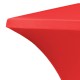 Statafelhoes vierkant rumba 80 x 80 cm rood