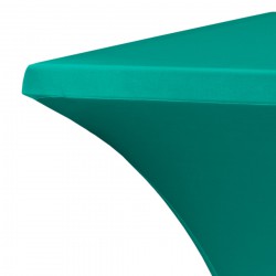 Statafelhoes vierkant rumba 80 x 80 cm groen