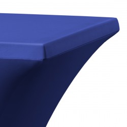 Statafelhoes vierkant rumba 80 x 80 cm blauw