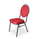 Stoelhoes excellent stackchair rood
