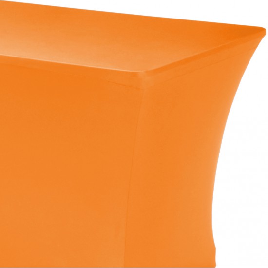 Tafelhoes stretch rechthoekig 183x76x73cm oranje