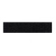 Klittenband lus zwart op rol 20 mm breed 25 meter